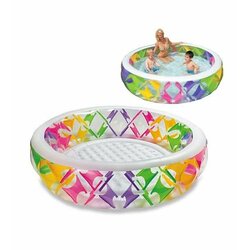 PINWHEEL POOL, w/ Infl. Floor, Age 6+ 229cmx56cm