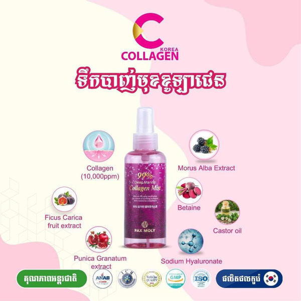 Pax Moly Collagen Mist 150ml - 1 Tube 