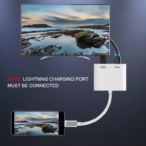 ខ្សែ Lightning to HDMI 