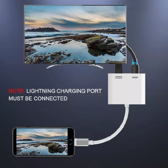 ខ្សែ Lightning to HDMI 
