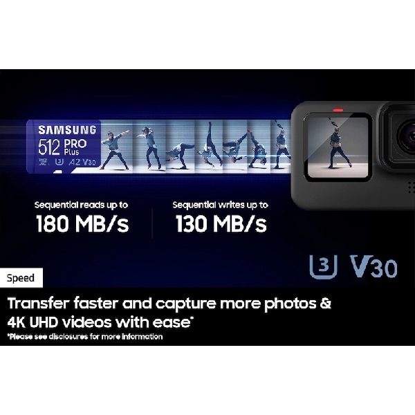 SAMSUNG PRO Plus + Adapter microSDXC 256GB microSDXC 