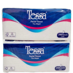 TESSA Facial Tissue 260 Sheets - 2 Packs 