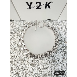 Toggle Closue Paparazzi Chain Bracelet