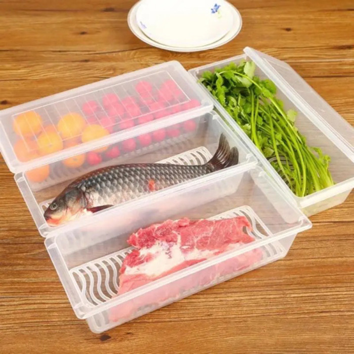 Refrigerator Frozen Fish Drip Box - Size L 1PC