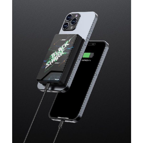 Black Shark Power Bank 10000mAh PD 22.5W + Wireless Charge