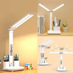 Desk Lamp LED Dual lights LED Timer 3200MAH BC9346