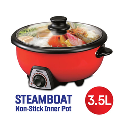 POWERPAC PPMC282 Steamboat & Multi Cooker 3.5L