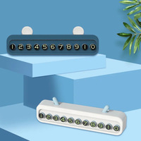 Phone Number Plate for Car ABS Plastic