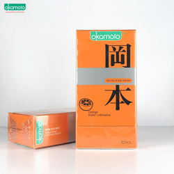🔥ទិញ1កញ្ចប់តូច ថែម(Harmony 3’s) 1កញ្ចប់ - okamoto Orange Super Lubricative 10’s