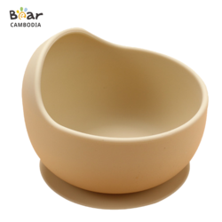 "KY Baby Silicone Suction Bowl - Cream2"