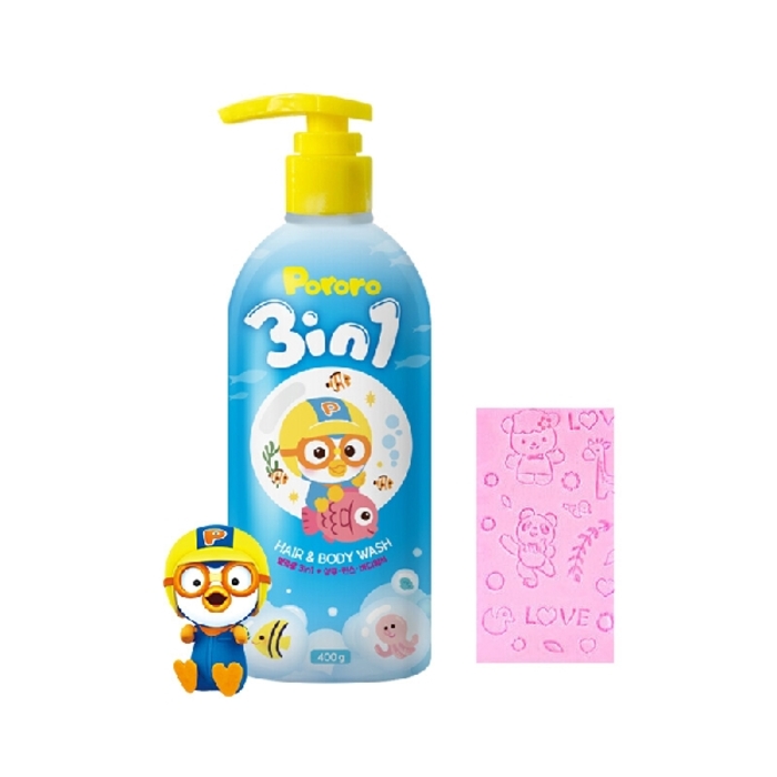 Pororo 3in1hair & body wash & facial cleanser