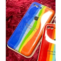 iPhone 7/8 Plus Silicone Rainbow Phone Case