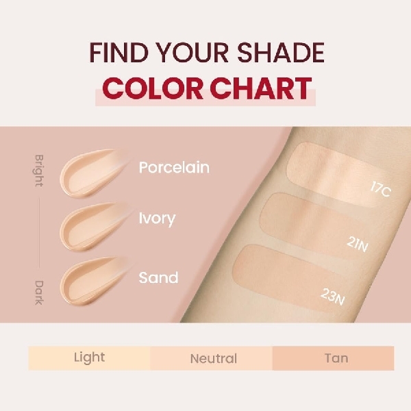 TIRTIR Mask Fit Red Cushion No. 21N lvory/ម្ស៉ៅទ្រនាប់