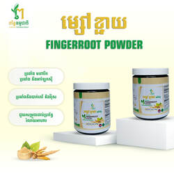 Fingerroot Powder - ម្សៅ ខ្ជាយ - 100g