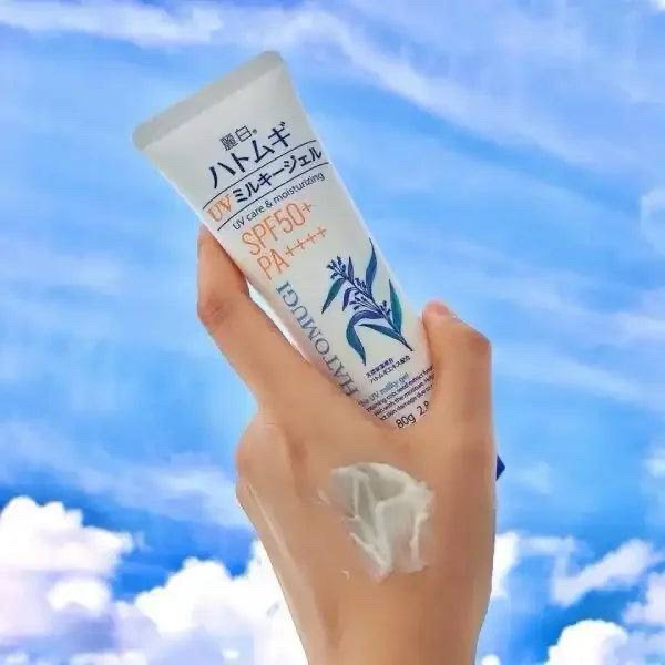 Hatomugi Uv Care& moisturizing SPF50+PA++++