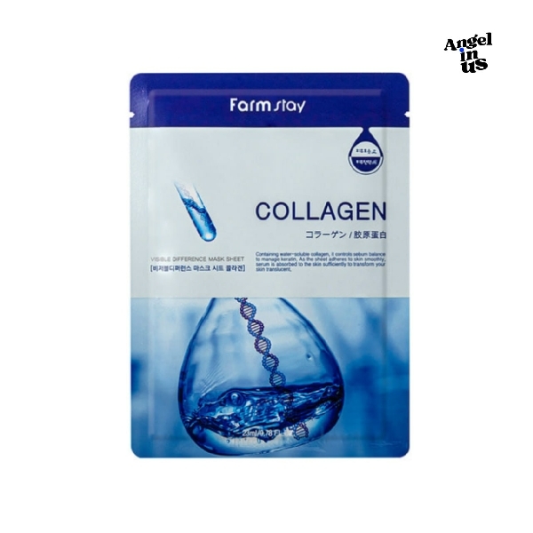 FARMSTAY Collagen Visible Difference Mask Sheet/1sheet