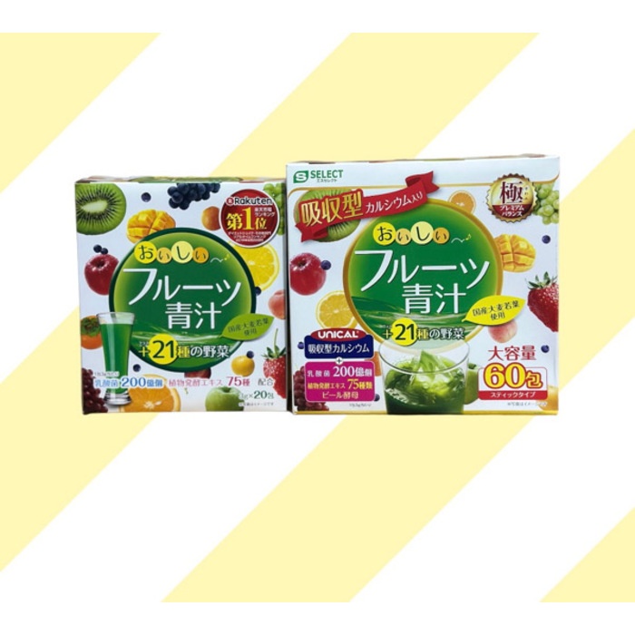 Sselect Aojiru Mix Fruit 20PCS