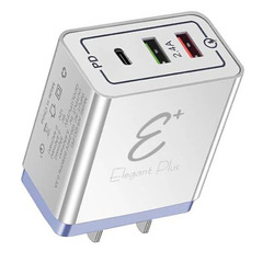 EP187-ដុំសាក E+ 5.4A 1PD+2USB