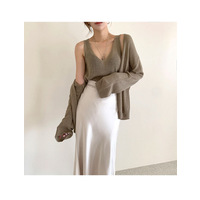 Cardigan and Tank Top Set Size S