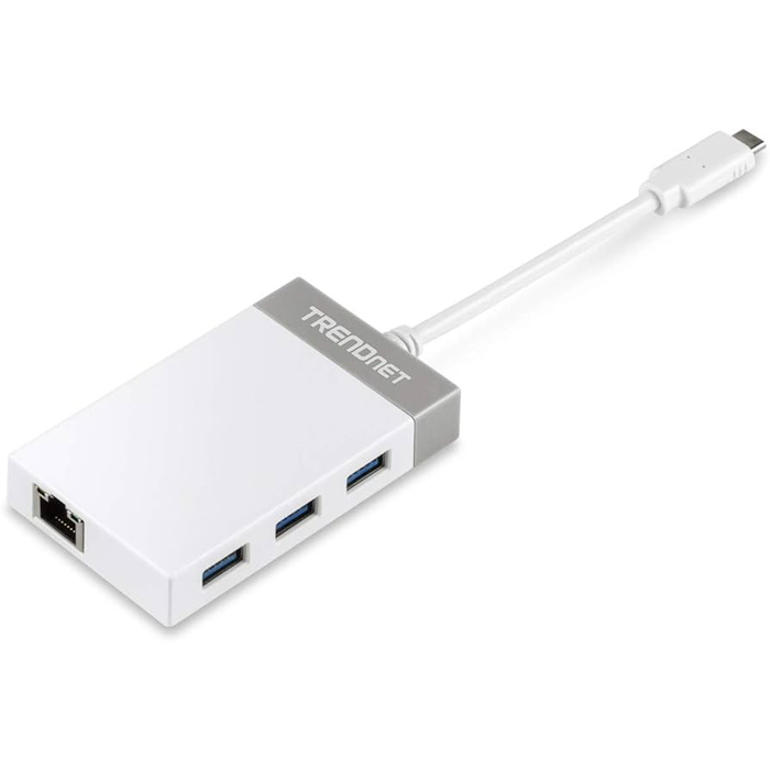 Trendnet USB-C to gigabit Adapter + USB Hub TUC-ETGH3