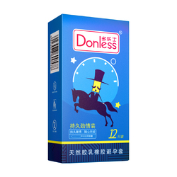 Donless Delay Blue Condom 12PCS