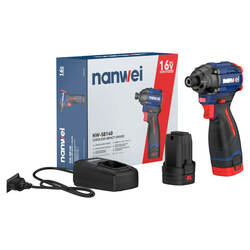 ម៉ូទ័របាញ់វីសប្រើថ្ម (S8140) Cordless Electric Driver 16V 2.0Ah x 2 140NM  