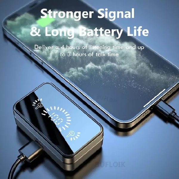 TWS S20 Wireless Earphones Black