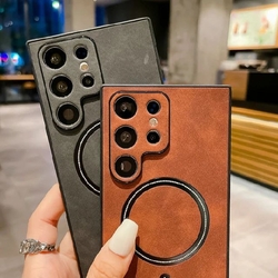 សំបកទូរស័ព្ទ Samsung galaxy S24 Ultra មានកង់ម៉ាញ៉េទិច