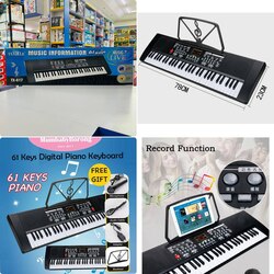 0617 Key Board Music Piano 61key TX-617 Black