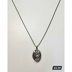 Devil Wing Pendant Necklace