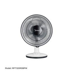 Midea_Electric Fan_Model MFT120M0APKH_12 inch_3 speeds_Black