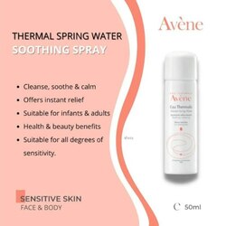 Avene Thermal Spring Water 50ml ស្រ្ពៃទែរម៉ាល់អាវ៉ែន 