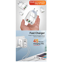 EP187-ដុំសាក E+ 5.4A 1PD+2USB