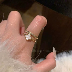 S39 Women's ring ចិញ្ចៀននារីផ្កា ស 