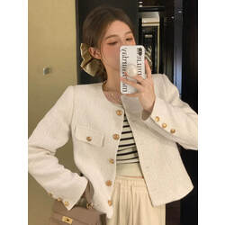 French-Style Chanel-Inspired Jacket for Women,