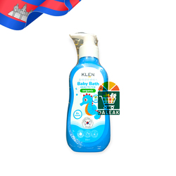 KLEN BABY BATH HEAD TO TOE OLIVE-200ML / សាប៊ូងូតទឹក 