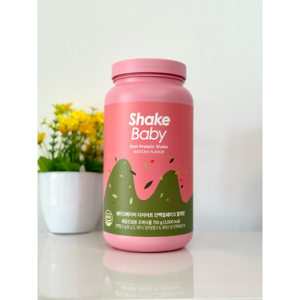 Shake Baby Diet Protein Shake Matcha Flavor 