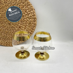កែវស្រាវ័នទឹកមាស 0405 (1pcs)