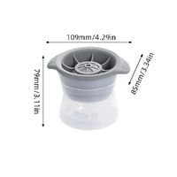Round Cube Ice Maker 1PC