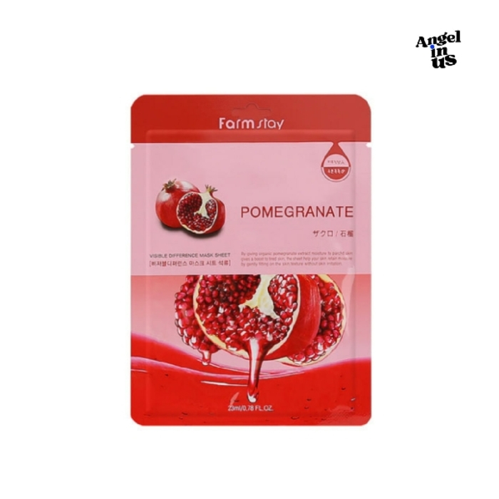 FARMSTAY Pomegranate Visible Difference Mask Sheet