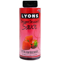 Lyons Designer Dessert Strawberry Sauce-454g
