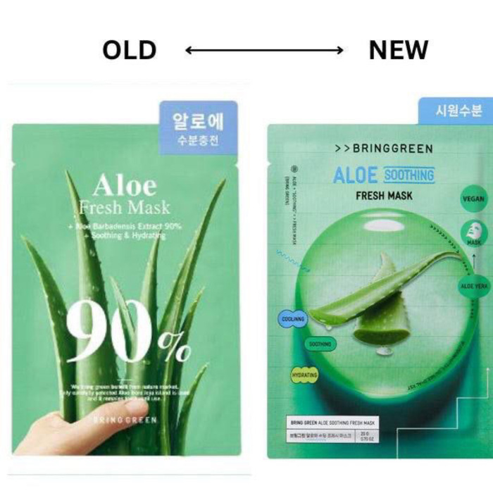 Bring green Aloe soothing fresh mask