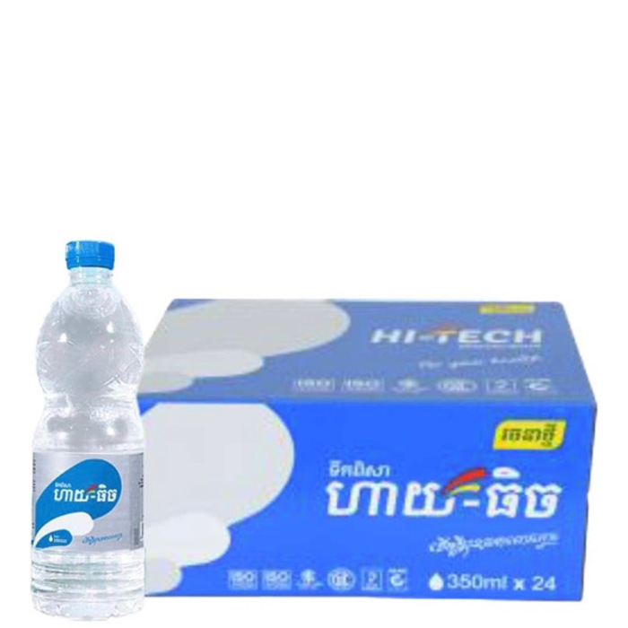 Hi-Tech Water 350ml - 1 Case 