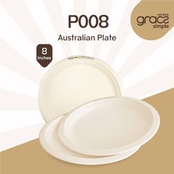 P008 Australian Plate 8 Inches 50PCS