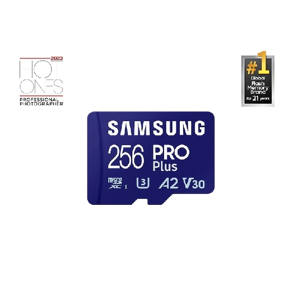 SAMSUNG PRO Plus + Adapter microSDXC 256GB microSDXC 