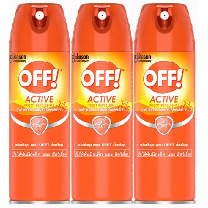 OFF Spray 6 Ounces - 3 Tubes