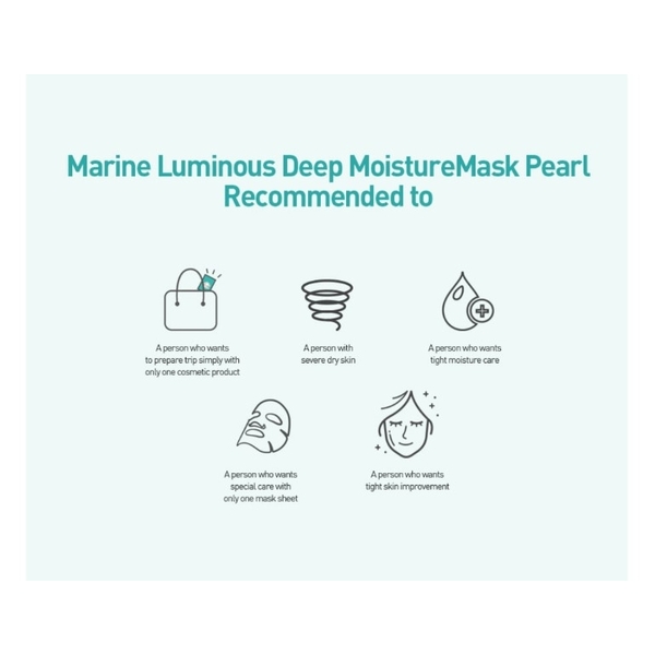 JMsolution Marine Luminous Pearl Deep Moisture Mask Pearl