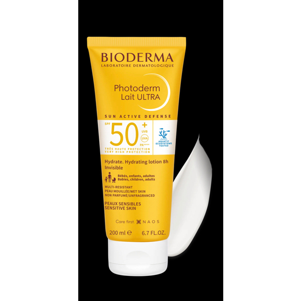 BIODERM Photoderm Lait ULTRA SPF 50+.