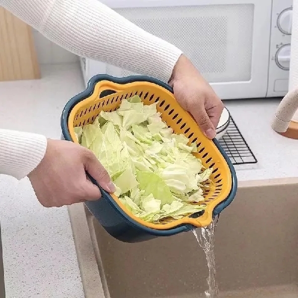 6 Pieces Multifunction Vegetable Washing Basket