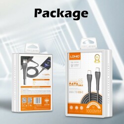 LDNIO-TYPE-C To TYPE-C 65W Fast Charging Data Cable 1M/1pc